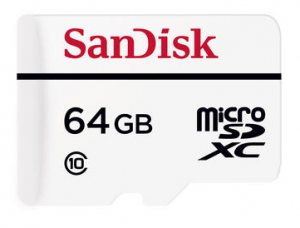 High-endurance microSD card