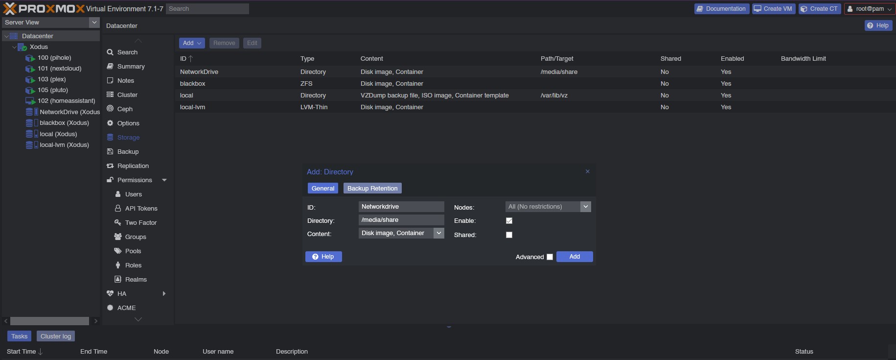 How To Mount A Network Drive to Plex in an LXC in Proxmox